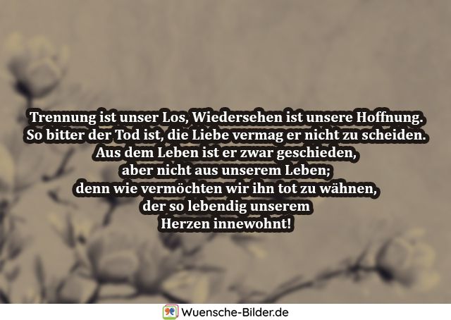 ᐅ Trauergedichte Mit Bild Zitate Und Verse Zum Thema Trauer