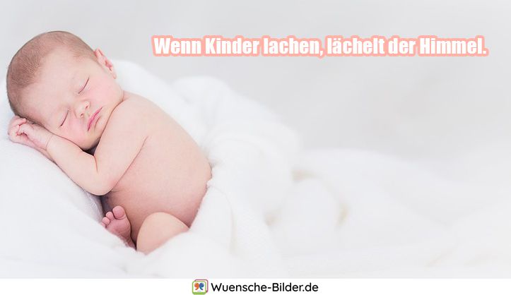 Wenn Kinder lachen, lächelt der