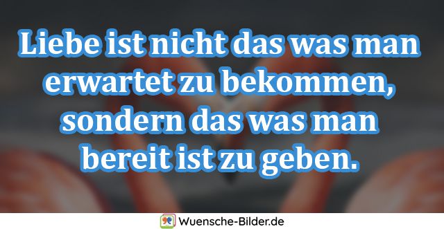 Liebe ist nicht das was