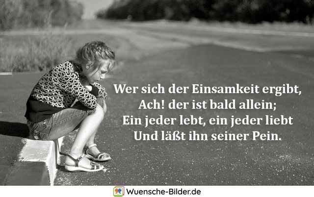 ᐅ Einsamkeit Sprüche mit Bild Zitate über Einsamkeit zum Nachdenken