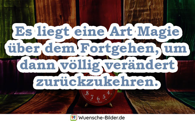 Es liegt eine Art Magie