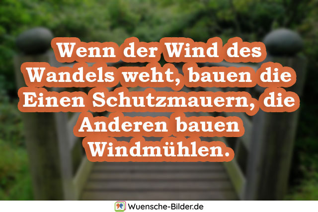 Wenn der Wind des Wandels