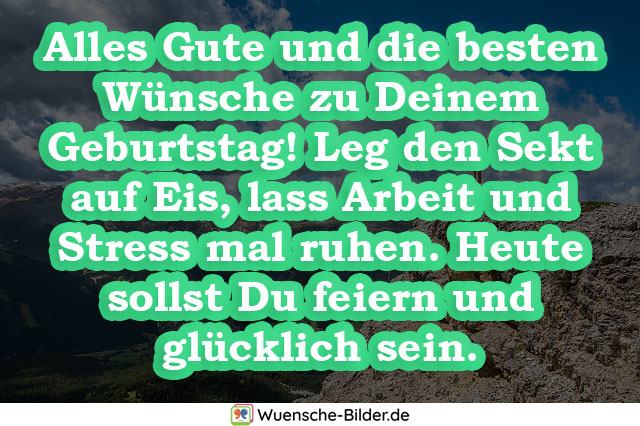 Alles Gute und die besten