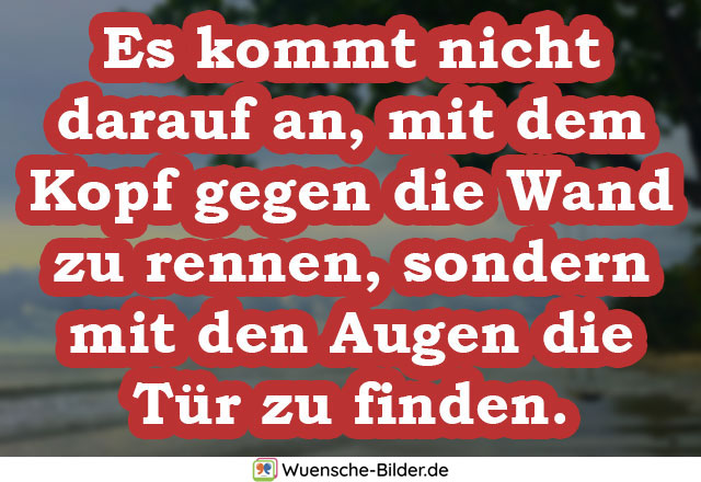 Es kommt nicht darauf an Wuenschebilder.de