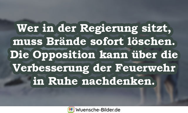 Wer in der Regierung sitzt