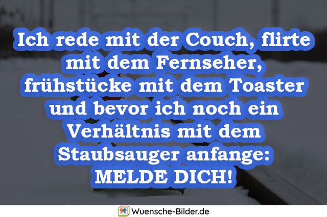 Ich rede mit der Couch