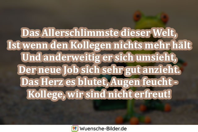 Firma abschied aus der glückwünsche zum Abschiedssprüche •