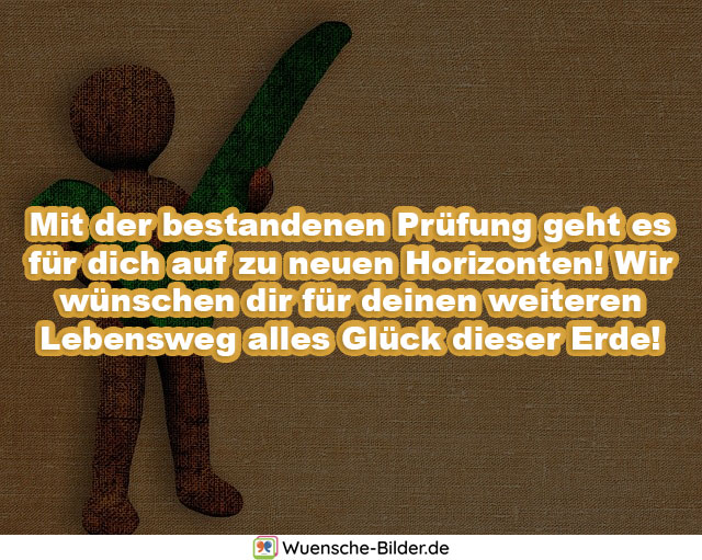 ᐅ Glückwünsche zur Bestandenen Prüfung Lustige Sprüche und Bilder